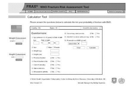 FRAX Tool